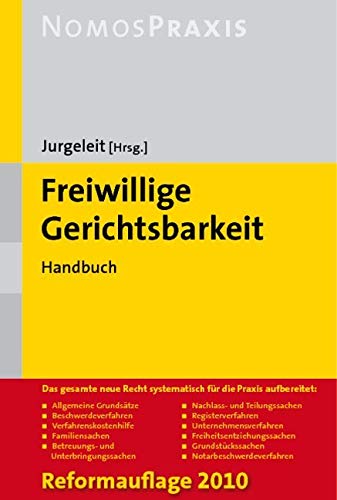 Freiwillige Gerichtsbarkeit Law Books