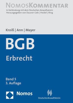 Bürgerliches Gesetzbuch: Erbrecht: Band 5 Law