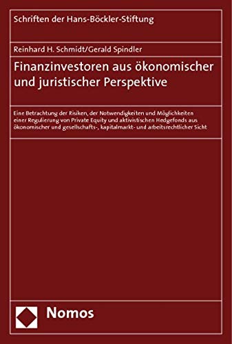 Finanzinvestoren aus ökonomischer und juristischer Perspektive Law
