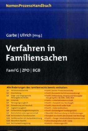 Verfahren in Familiensachen: FamFG - ZPO - BGB Law