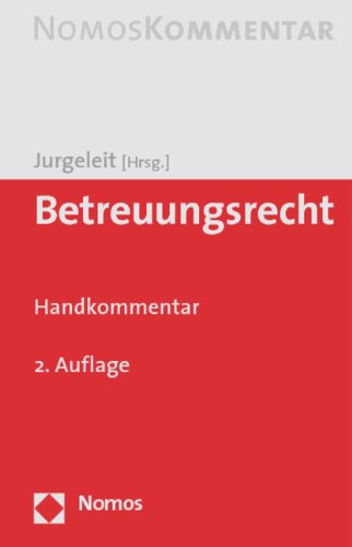 Betreuungsrecht: Handkommentar Law