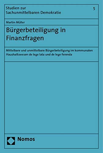 Bürgerbeteiligung in Finanzfragen Law