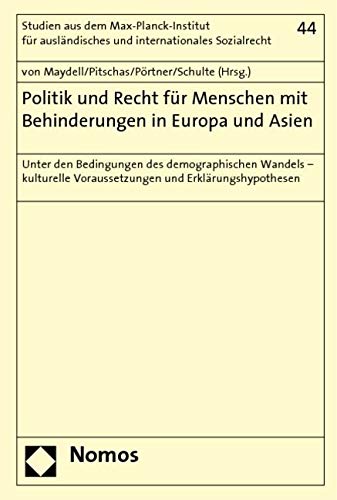 Politik und Recht für Menschen mit Behinderungen in Europa und Asien Law