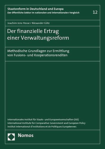 Der finanzielle Ertrag einer Verwaltungsreform Law