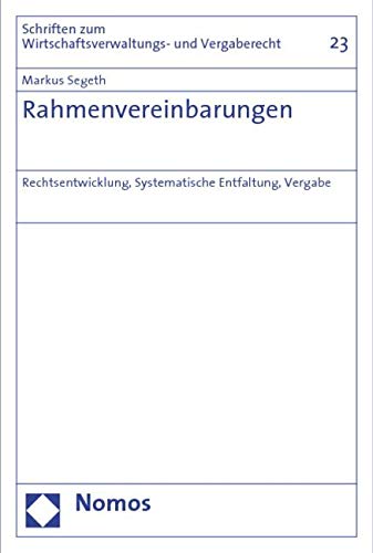 Product Image: Rahmenvereinbarungen