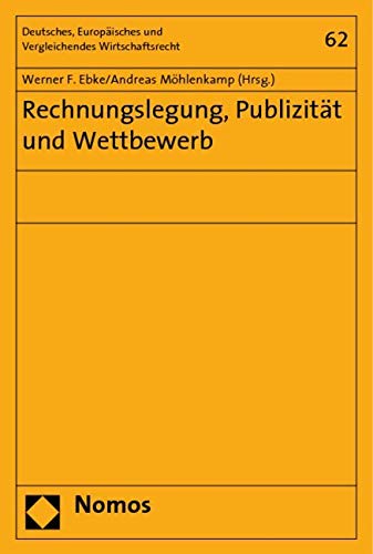 Rechnungslegung, Publizität und Wettbewerb Law