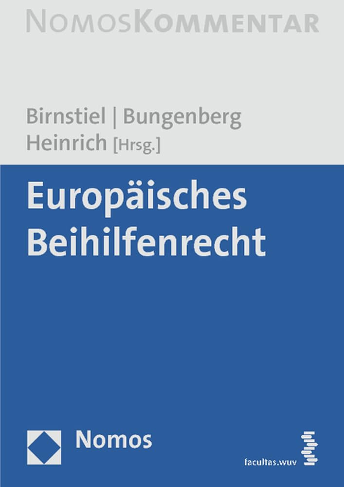 Europäisches Beihilfenrecht Law