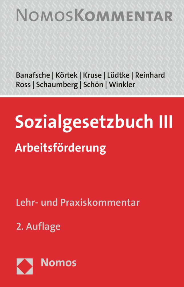 Sozialgesetzbuch III: Arbeitsförderung Law