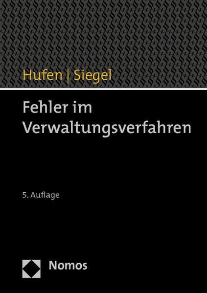 Fehler im Verwaltungsverfahren Law
