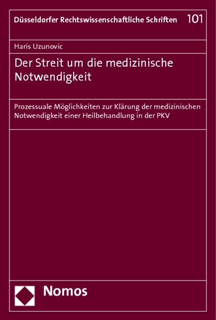 Der Streit um die medizinische Notwendigkeit Law