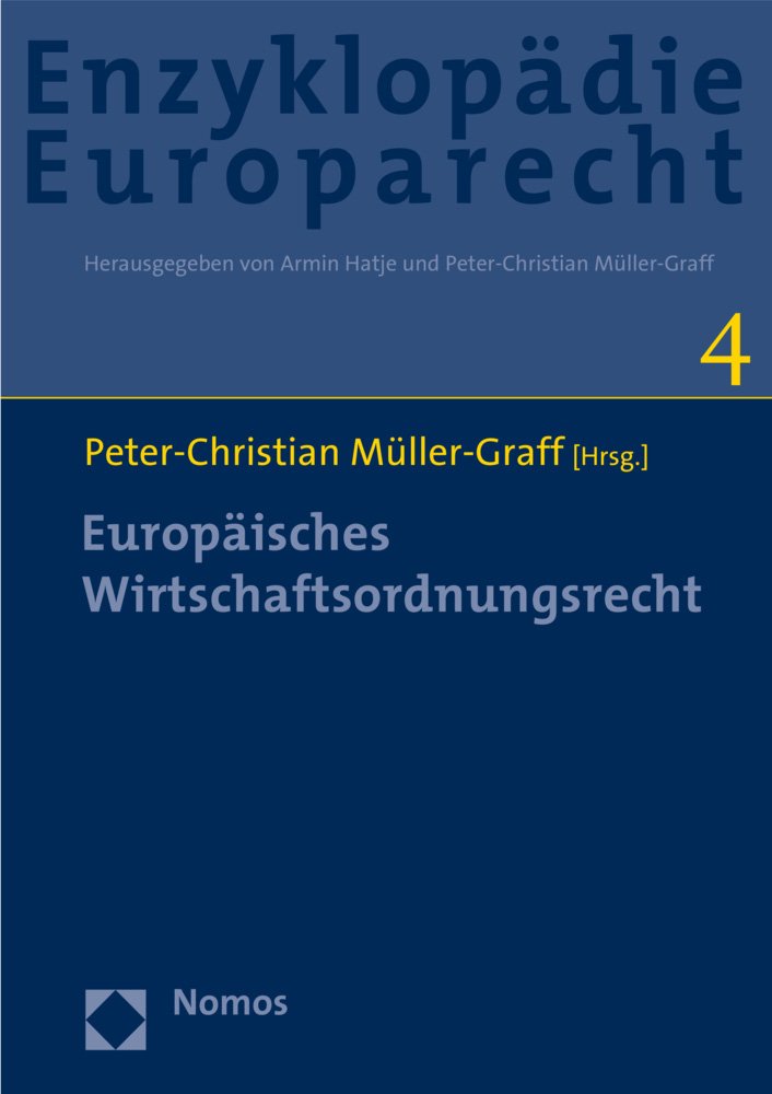 Europäisches Wirtschaftsordnungsrecht Law
