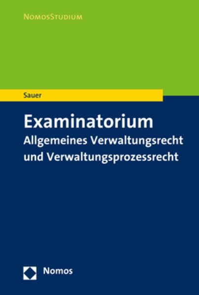 Examinatorium Allgemeines Verwaltungsrecht und Verwaltungsprozessrecht book