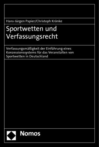 Sportwetten und Verfassungsrecht Law