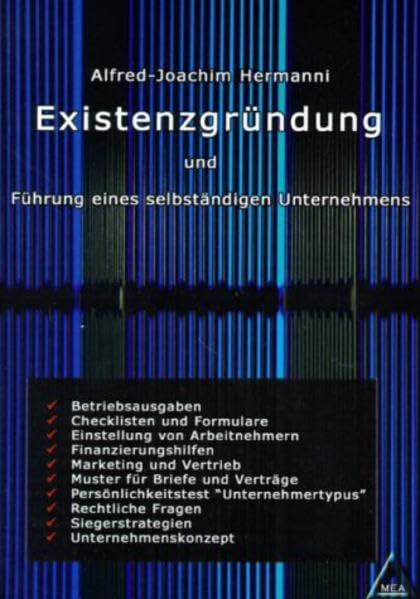 Existenzgründung und Führung eines selbständigen Unternehmens Books