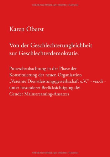 Von Der Geschlechterungleichheit Zur Geschlechterdemokratie Books