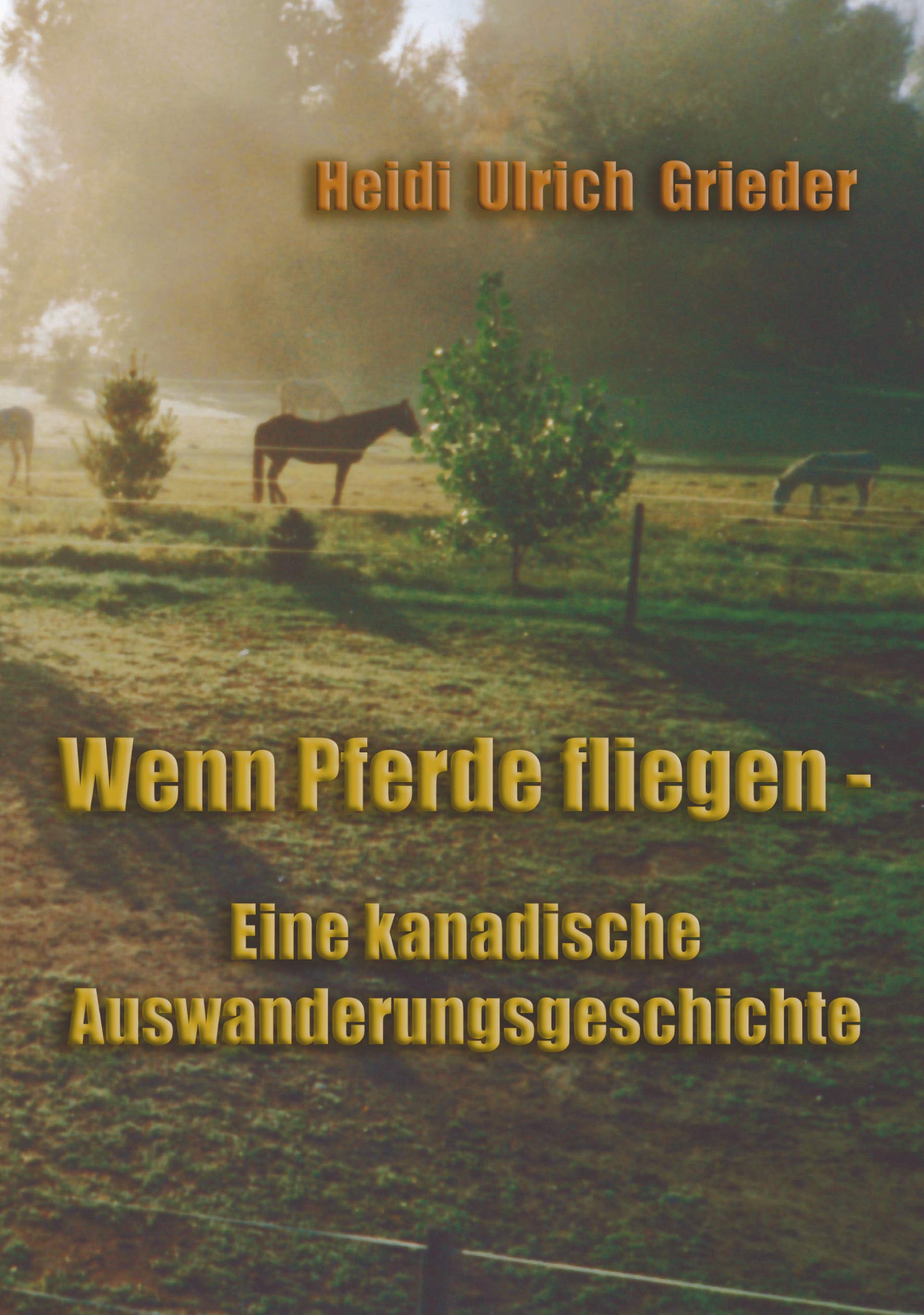 Wenn Pferde fliegen: Eine kanadische Auswanderungsgeschichte Contemporary literature