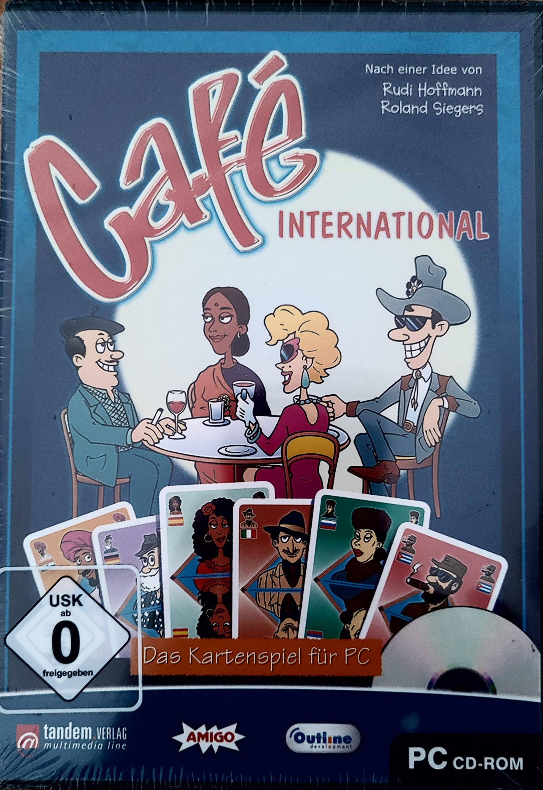 "Cafe International - Das Kartenspiel für den PC" Windows 98/Me/XP/2000 (CD-ROM von 2004) Music