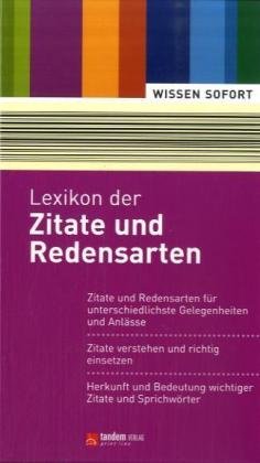Product Image: Lexikon der Zitate und Redensarten