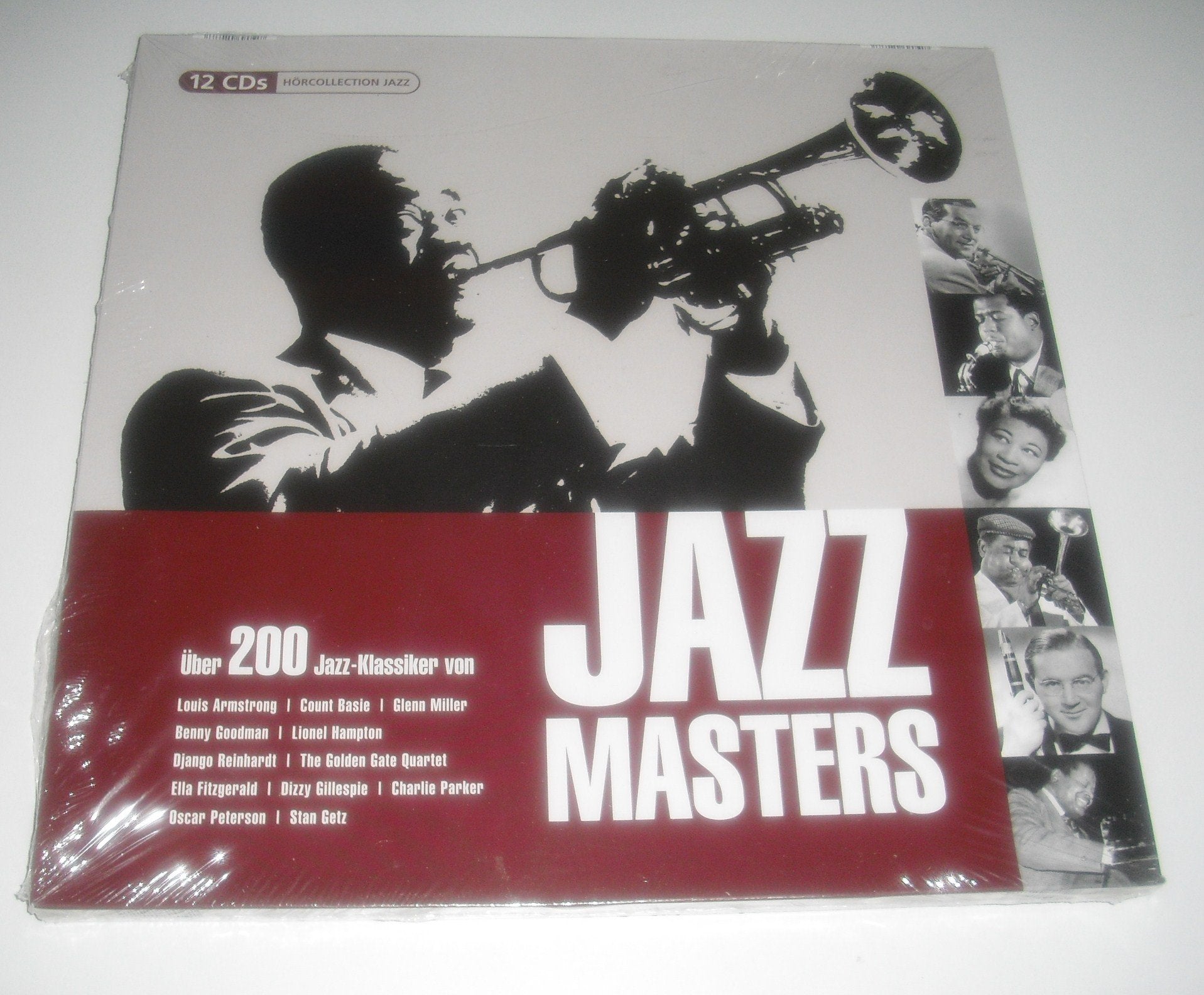 Jazz Masters, 12 Audio-CDs: Über 200 Jazz-Klassiker von Louis Armstrong, Count Basie, Glenn Miller u. a. Arts & Music