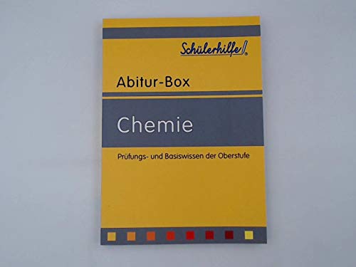 Chemie - Prüfungs- und Basiswissen der Oberstufe (Schülerhilfe Abitur-Box) Books