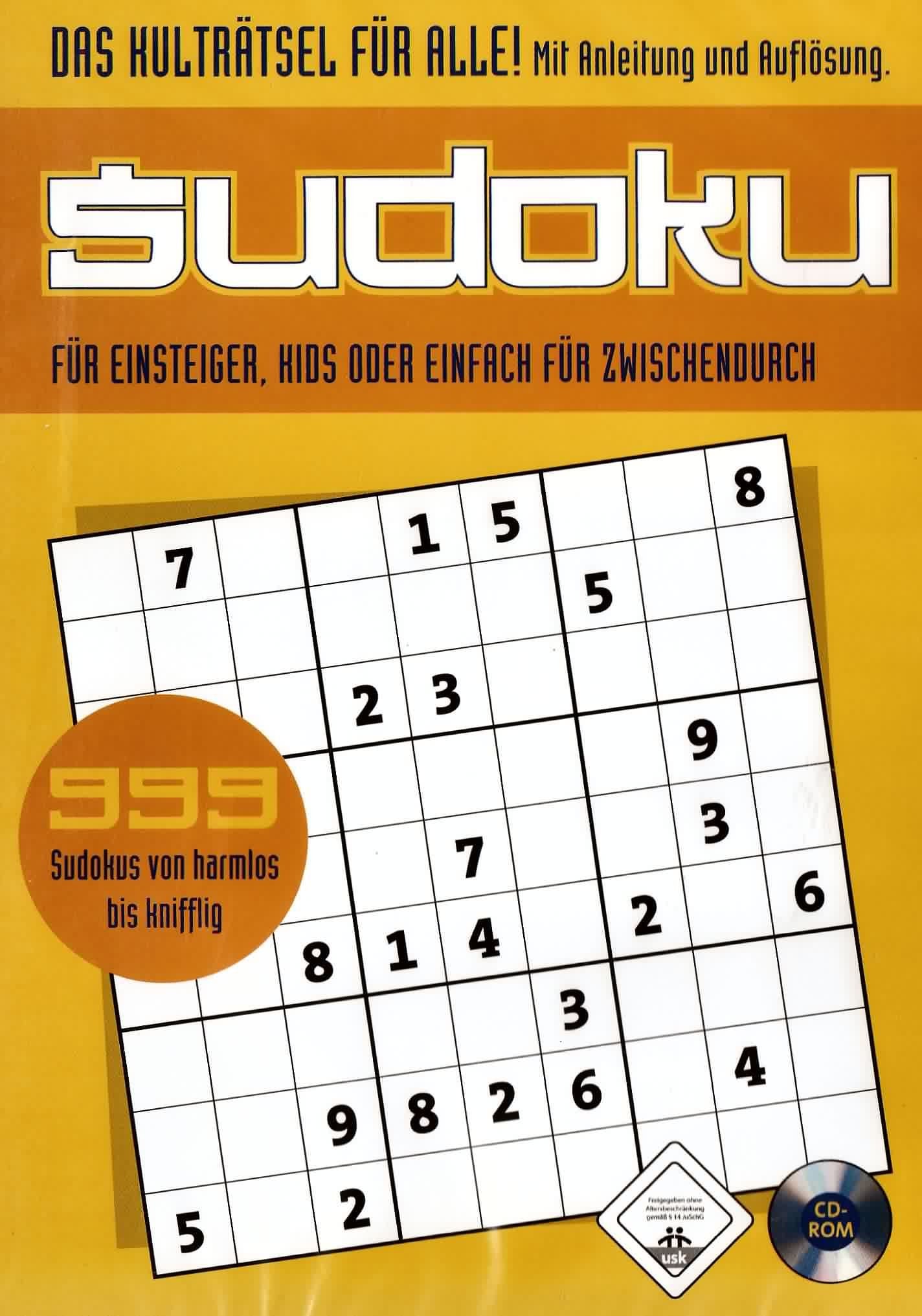 Sudoku - Das Kulträtsel für alle! - mit Anleitung und Auflösung Hobbies & Leisure