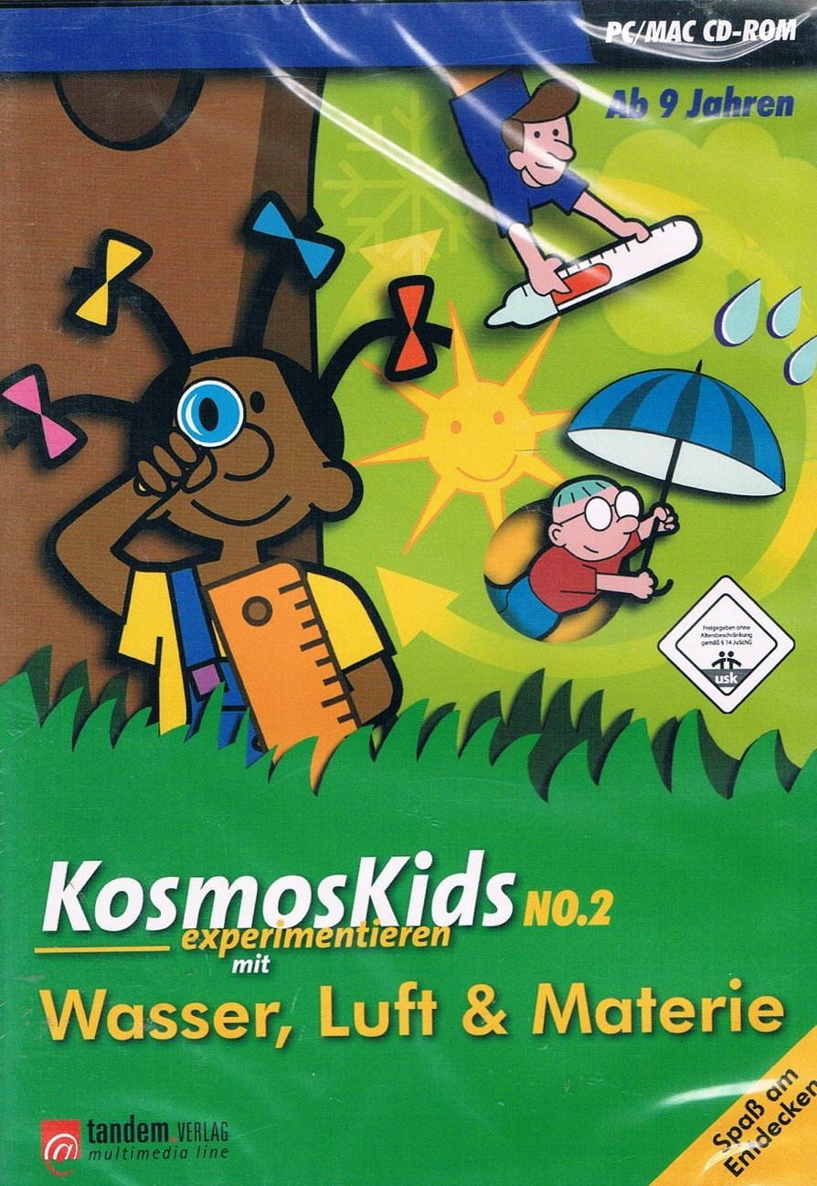 Kosmokids No.2 Experimentieren mit Wasser, Luft & Materie Other software