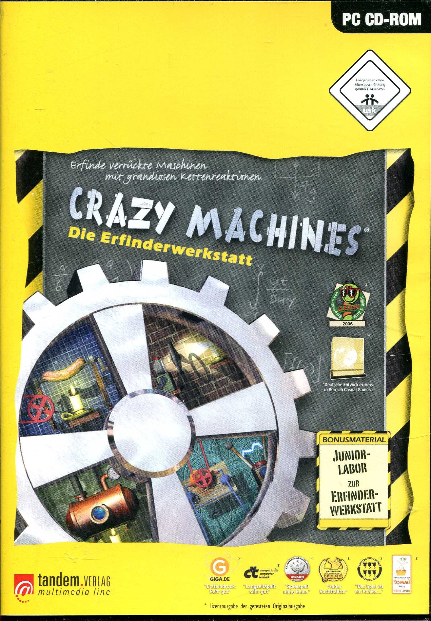 Crazy Machines Die Erfinderwerkstatt PC CD-ROM Other software
