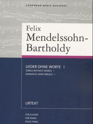 Felix Mendelssohn-Bartholdy. Lieder ohne wort I (SPARTITI MUSICA CLASSICA) Arts & Music