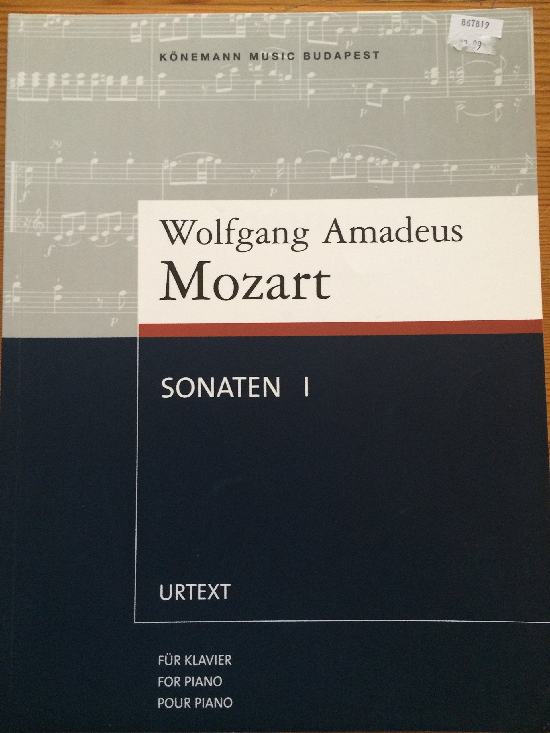 Klaviersonaten.Bd.1 (SPARTITI MUSICA CLASSICA) Sheet Music