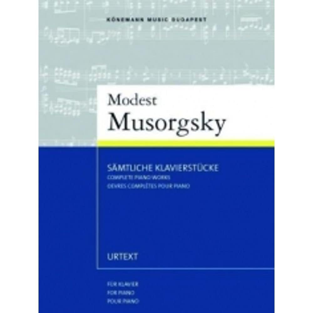Musorgsky modest p. Sämtliche klavierwerke (SPARTITI MUSICA CLASSICA) Sheet Music
