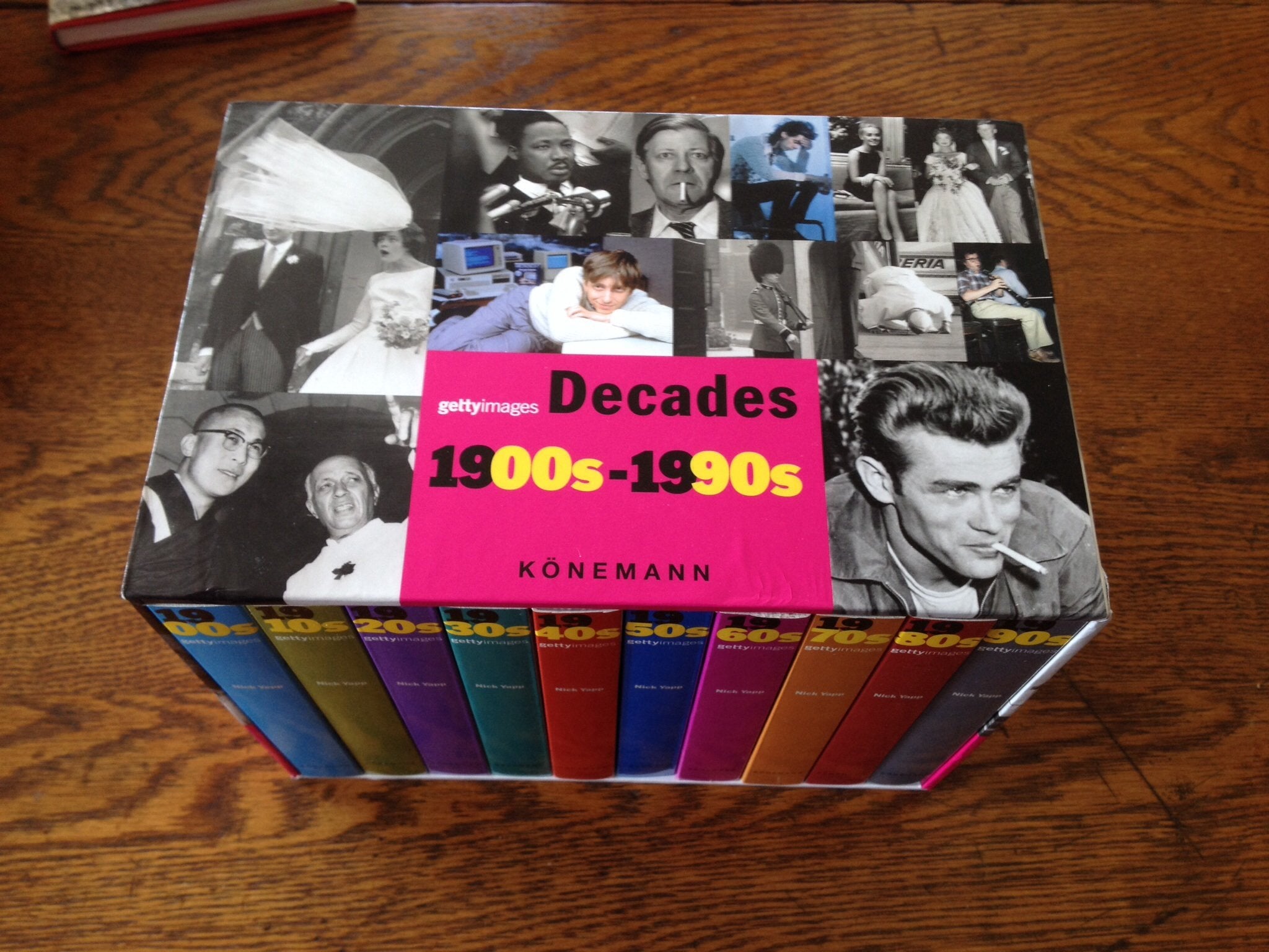 Getty Images Decades of the Twentieth Century Boxed Set Books