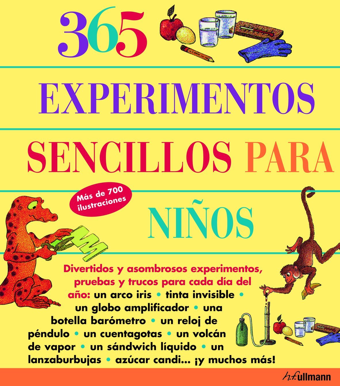 365 experimentos sencillos para niños book