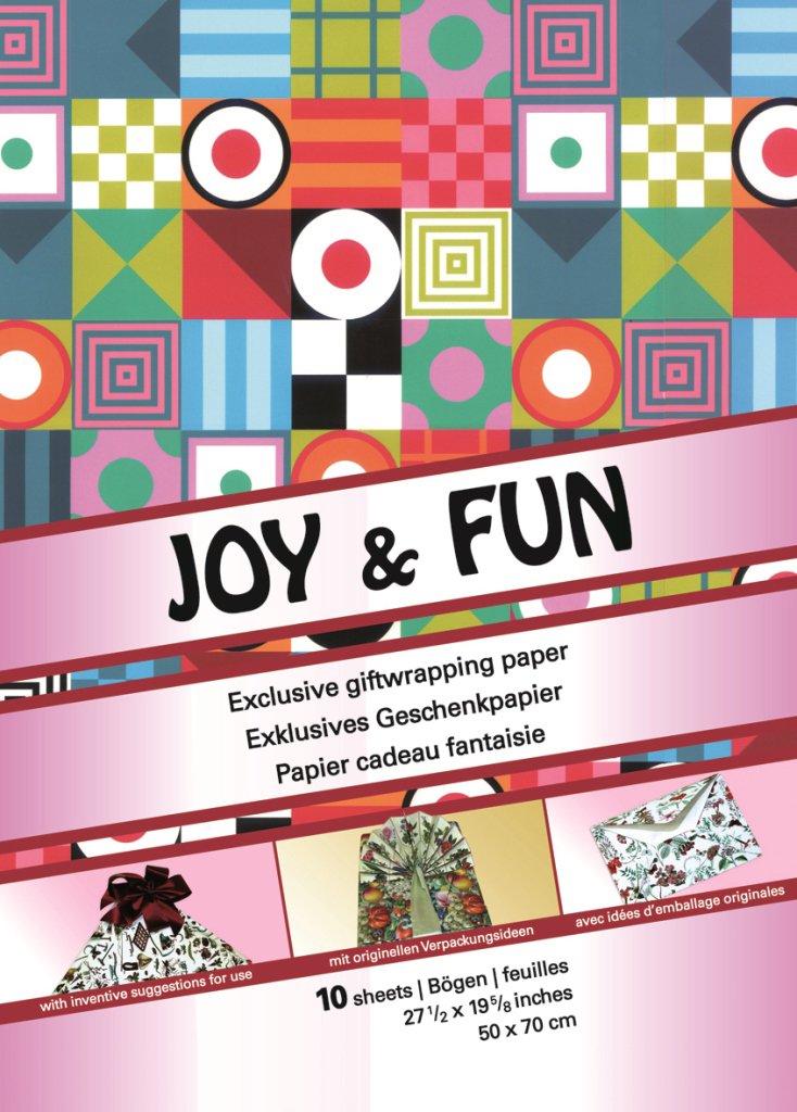 Joy & Fun: Exklusives Geschenkpapier: Papier cadeau fantaisie (Giftwrap Papers) Hobbies & Crafts
