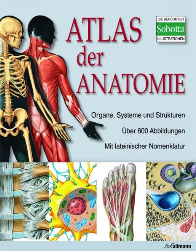 Atlas der Anatomie: Organe, Systeme und Strukturen. Mit lateinischer Nomenklatur. Medicine