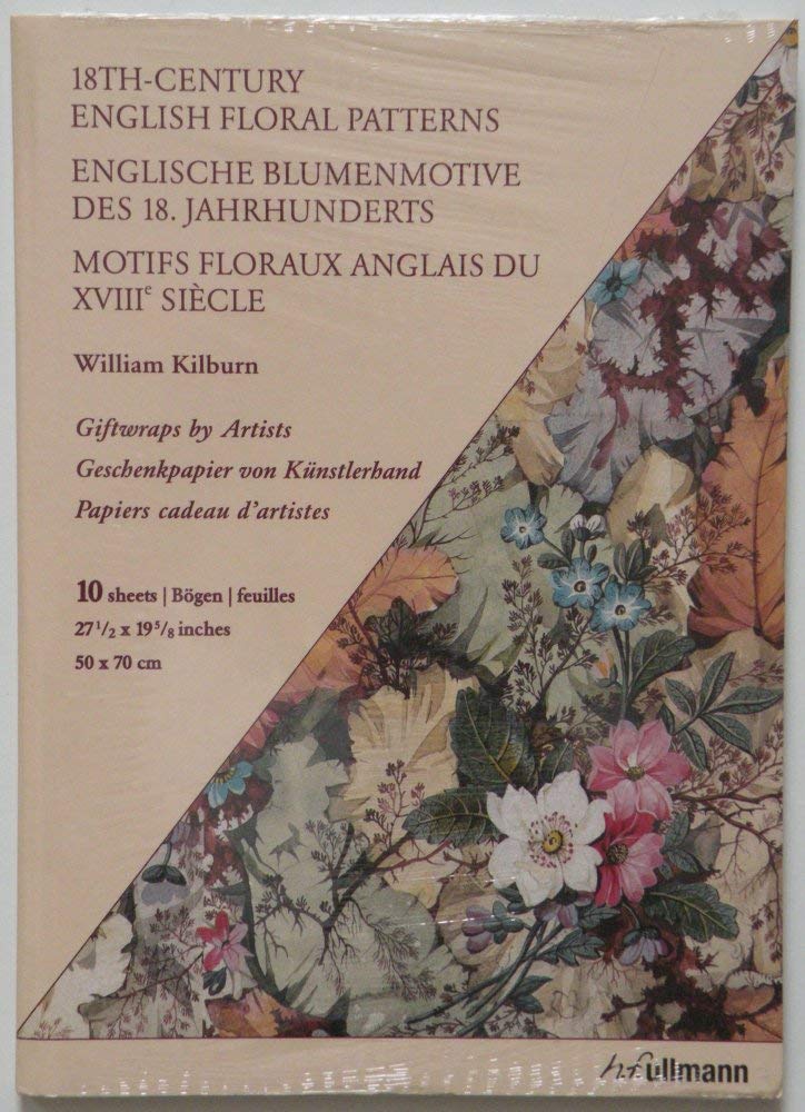 Englische Blumenmotive des 18. Jahrhunderts: Geschenkpapier von Künstlerhand: English Floral Patterns Hobbies & Crafts