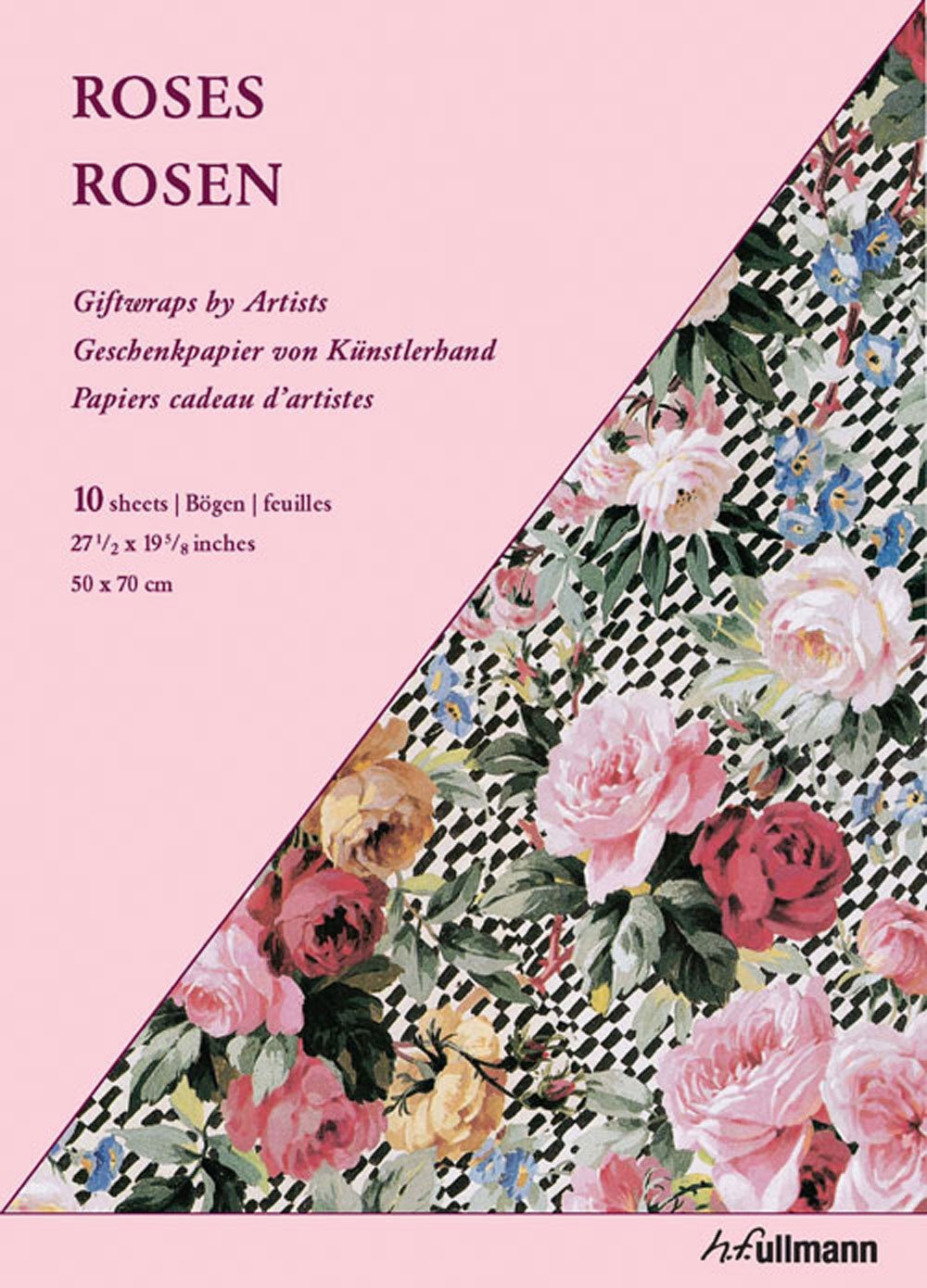 Rosen: Geschenkpapier von Künstlerhand: Papiers cadeau d'artistes (10 feuilles) Hobbies & Crafts
