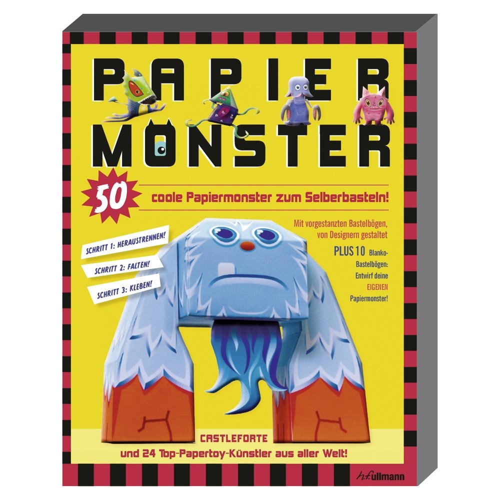 Papiermonster: 50 coole Papiermonster zum Selberbasteln Books