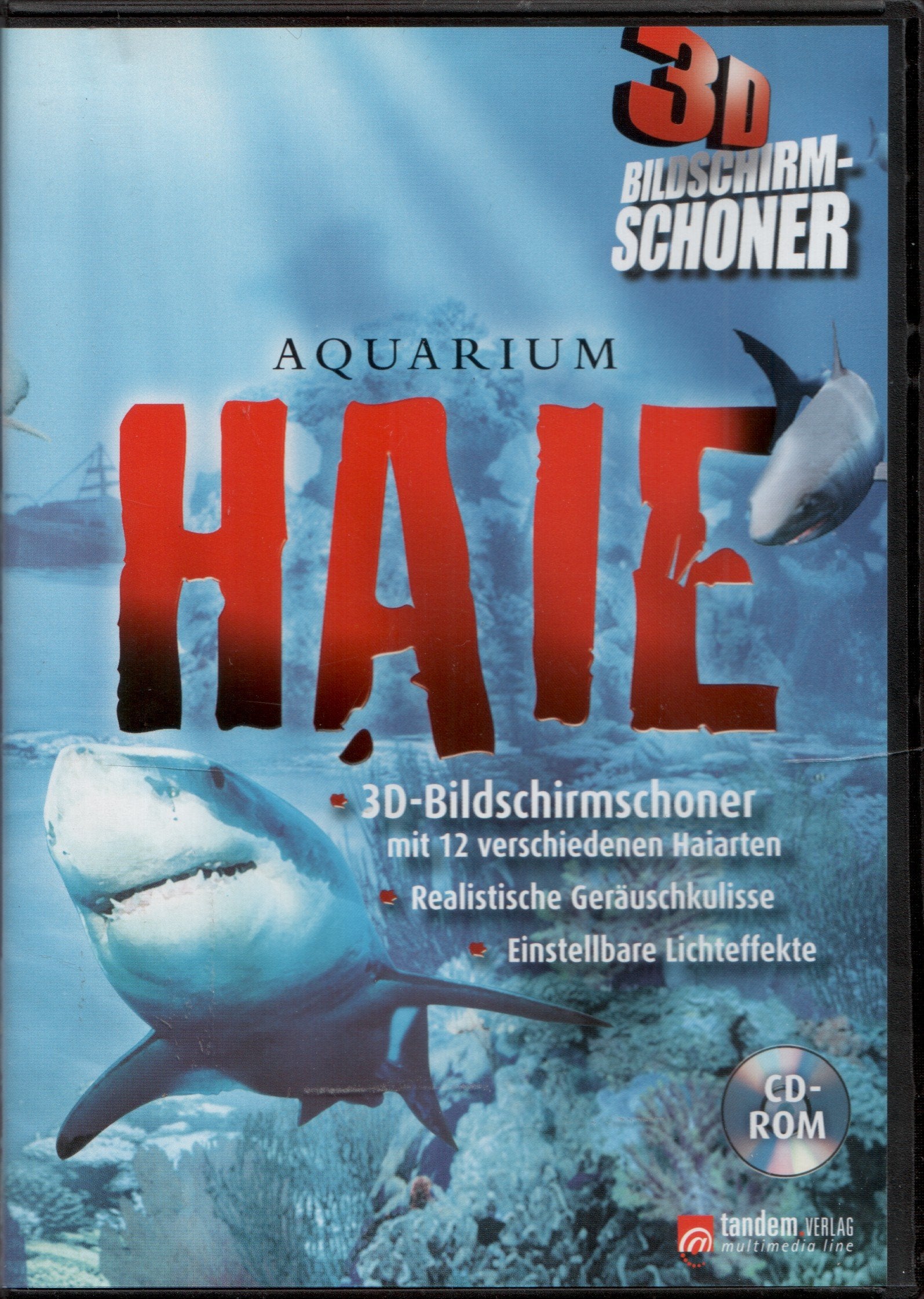 Gebraucht: Aquarium Haie ° 3D Bildschirmschoner - PC PC