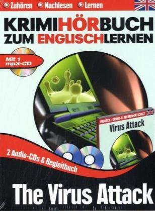 The Virus Attack, 1 MP3-CD + Buch: Krimihörbuch zum Englischlernen. Text in Englisch. Konversationstraining Study Guides