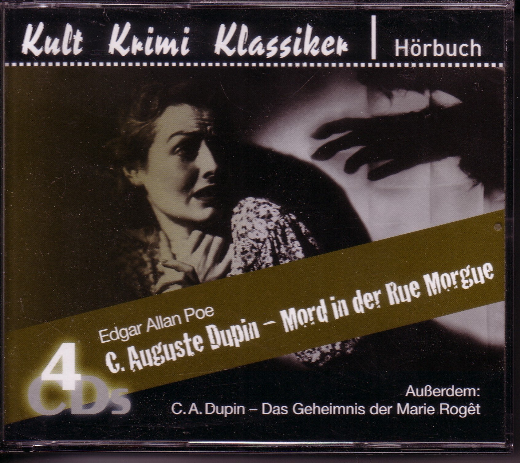 Edgar Allan Poe - Mord in der Rue Morgue / Das Geheimnis der Marie Roget - 4 CD Hörbuch Books