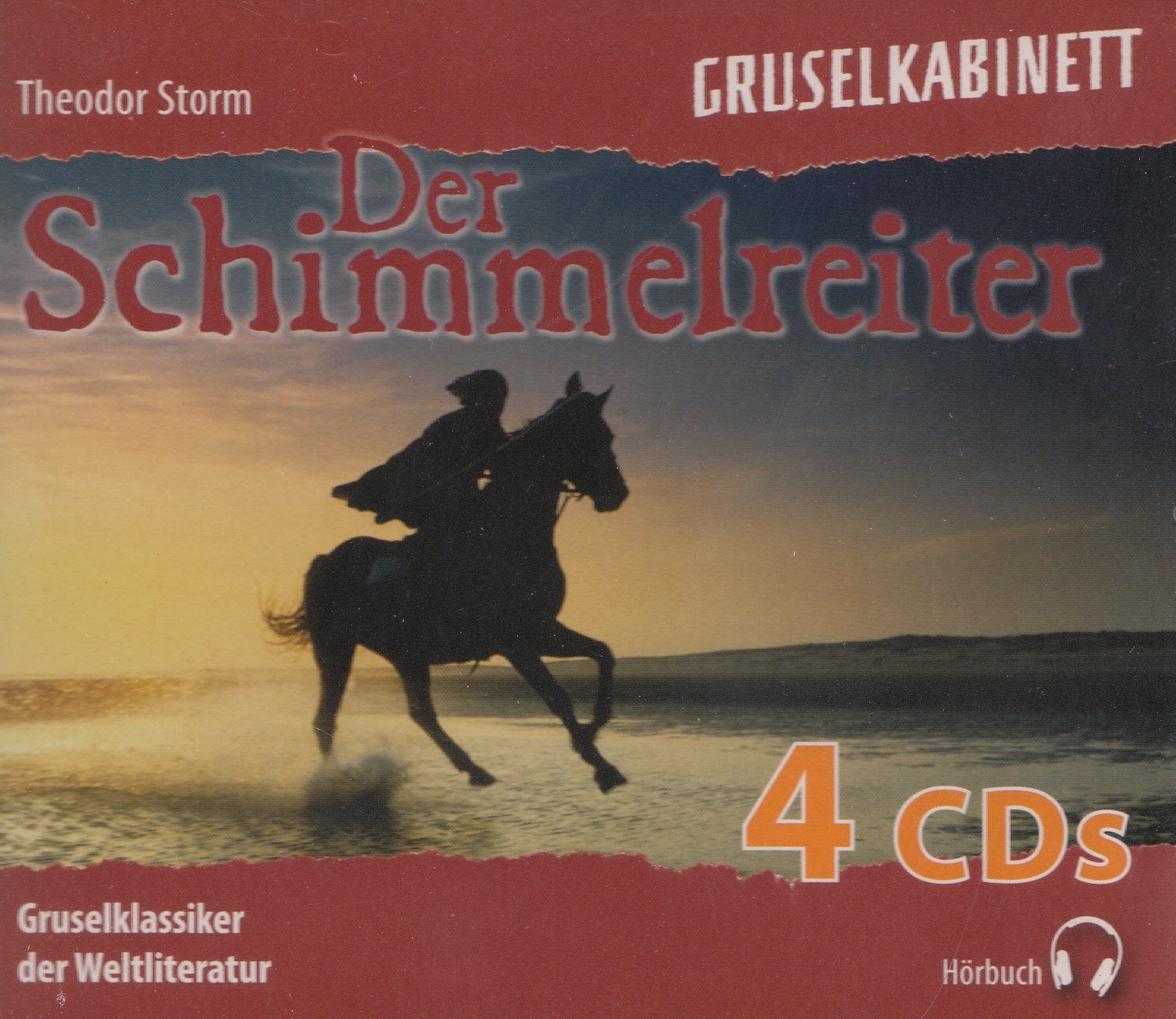 Der Schimmelreiter - 4 CD gelesen von Michael Kornessel Books