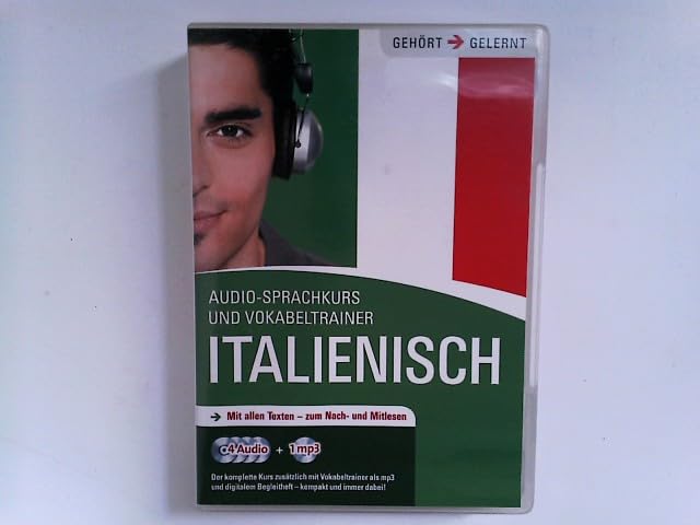 Audio-Sprachkurs und Vokabeltrainer ITALIENISCH. 4 CDs + Mp3-CD Music