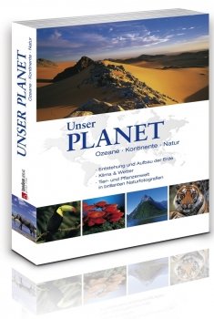 Unser Planet. Ozeane - Kontinente - Natur: Entstehung u. Aufbau der Erde, Klima & Wetter, Tier- u. Pflanzenwelt in brillanten Naturfotografien Books