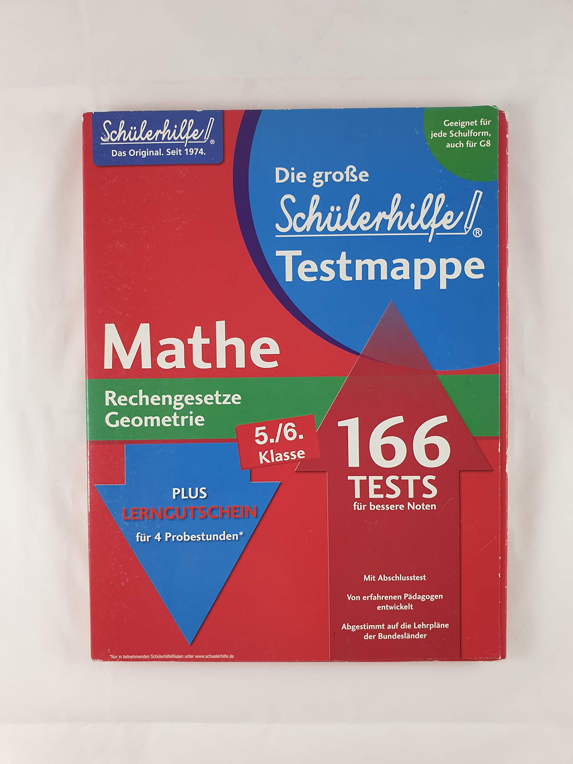 Testmappe Mathe Rechengesetze/Geometrie (Kl. 5.-6.) Non-fiction