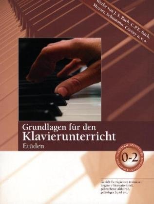 Grundlagen für den Klavierunterricht, Etüden Books