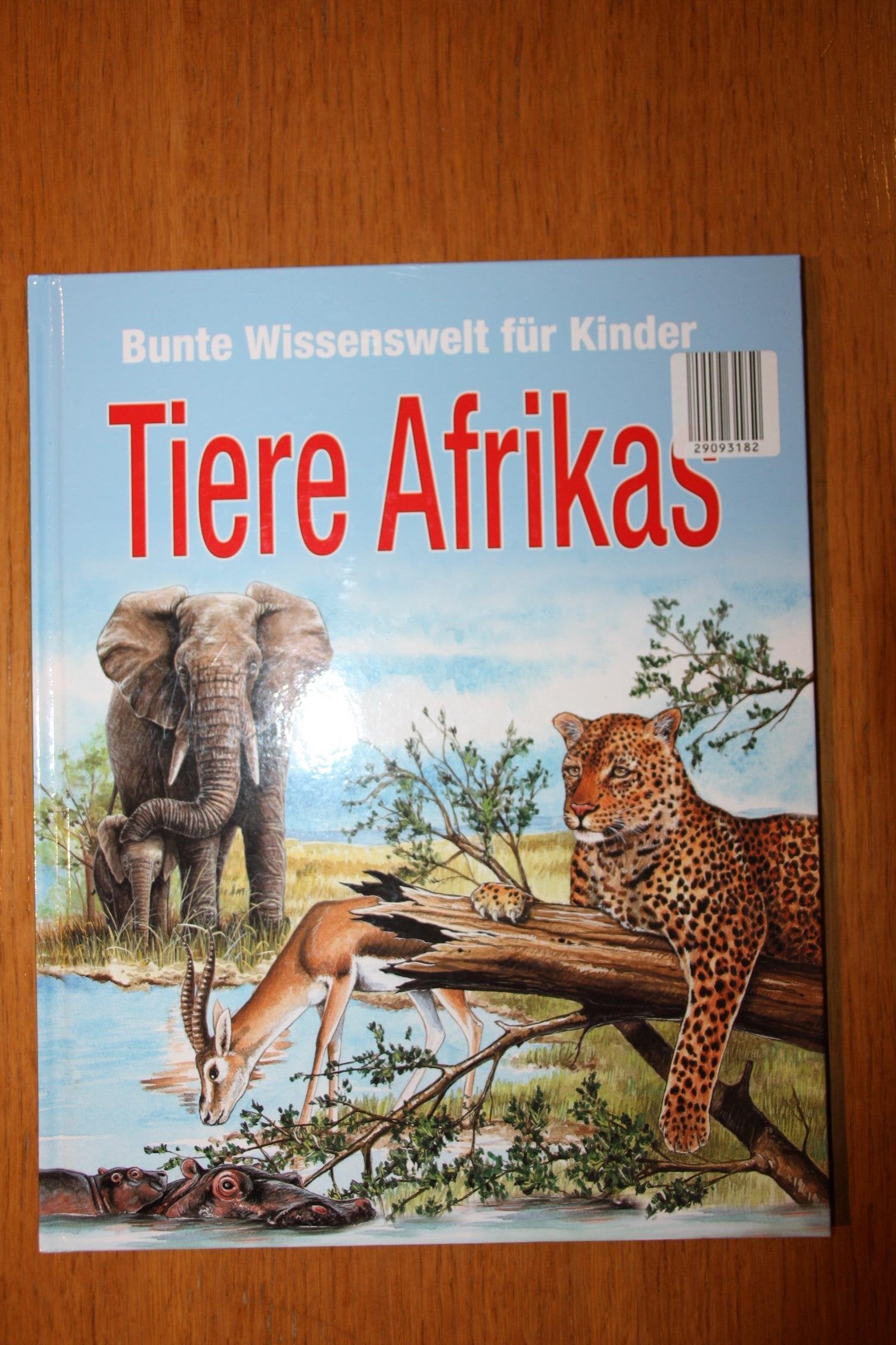 Tiere Afrikas Bunte Wissenswelt für Kinder Books