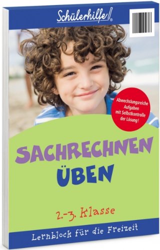 Lernblock Sachrechnen üben, 2.-3. Klasse Books