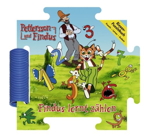 Petterson und Findus Riesen-Puzzlebuch: Band 2. Findus lernt zählen Children's books