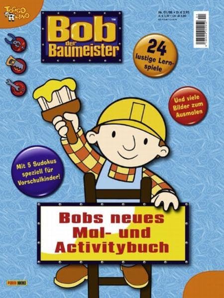 Bob der Baumeister - Mal- und Lernspielbuch: Bobs neues Mal und Activitybuch Non-fiction