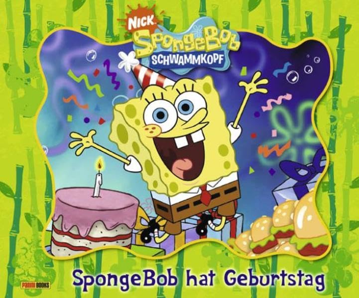 SpongeBob Schwammkopf, Geschichtenbuch Bd. 8: SpongeBob hat Geburtstag Cartoons